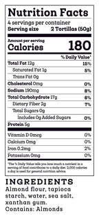 Grain Free Almond Flour Tortillas — Siete Foods