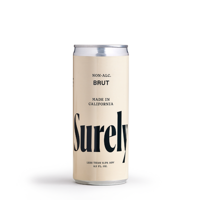 Non-Alcoholic Brut Can 4-Pack — Surely