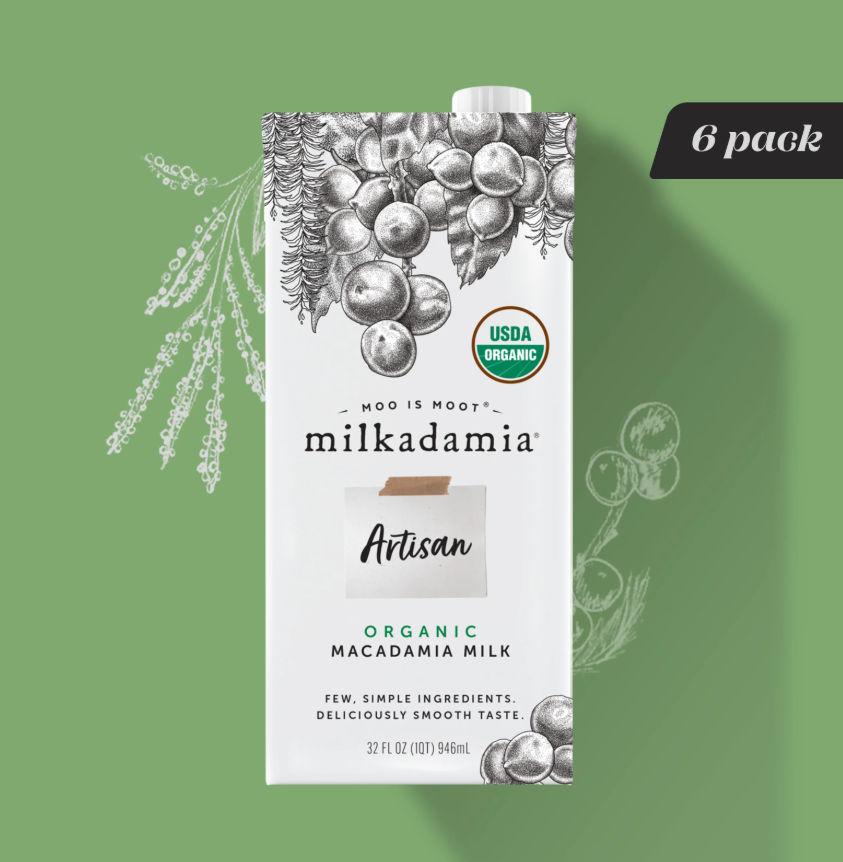 Milkadamia Organic Artisan Macadamia Milk