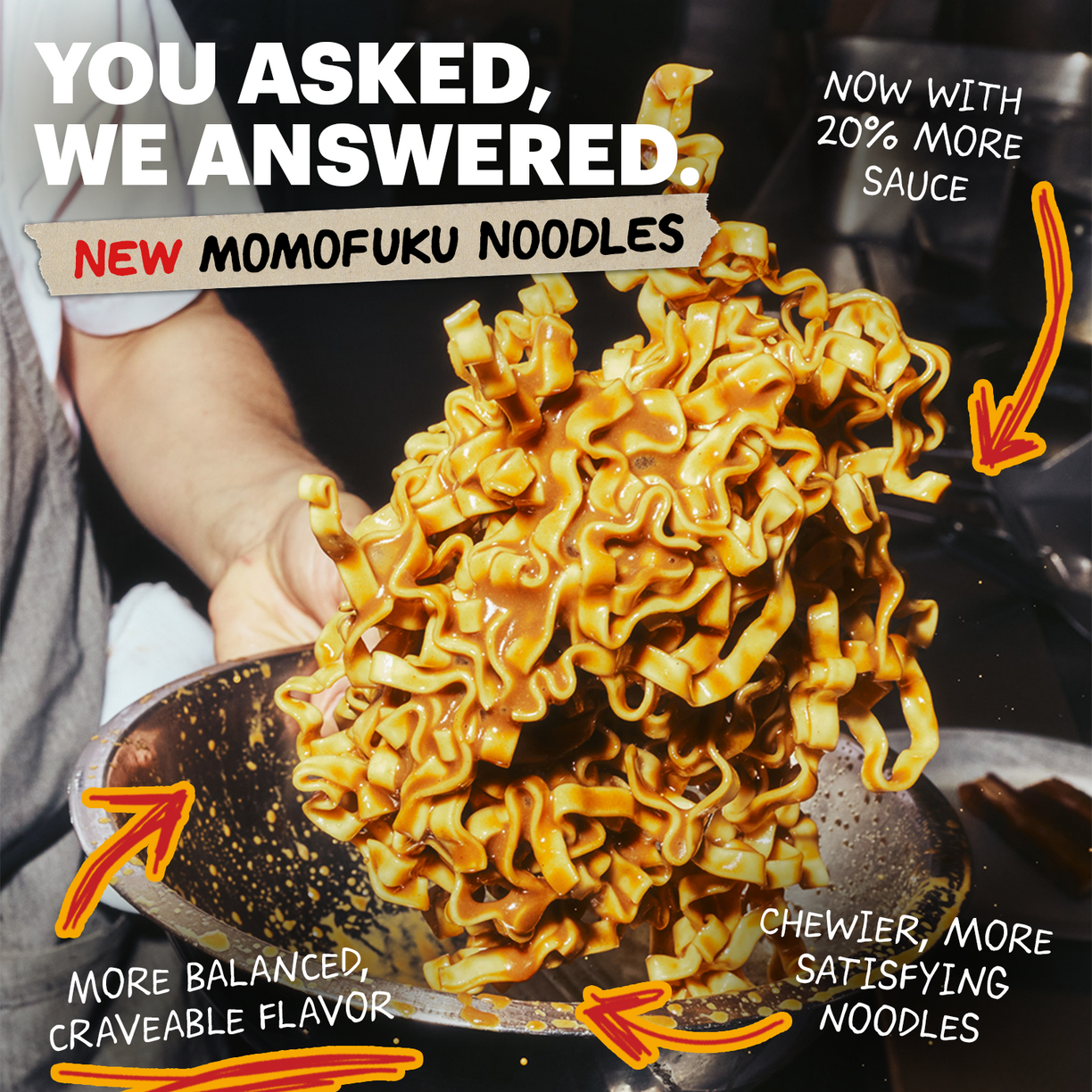 Sweet & Spicy Noodles — Momofuku Goods