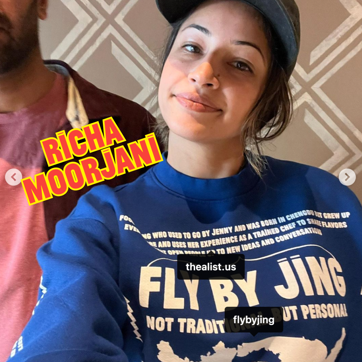 Fly By Jing Blue Sweatshirt