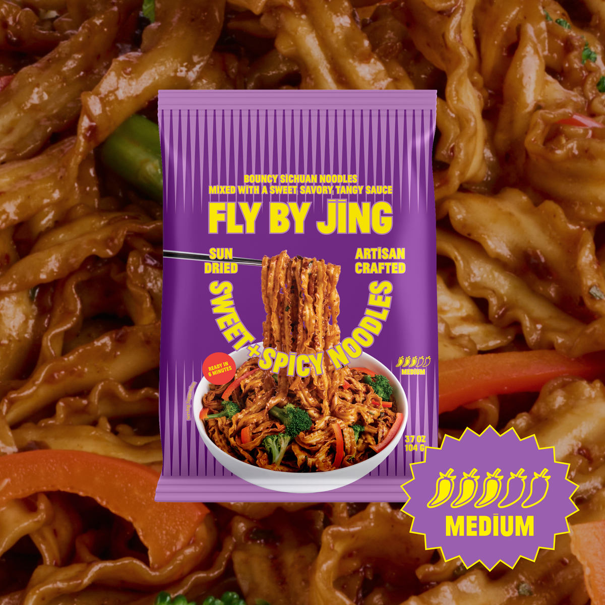 Sweet + Spicy Noodles