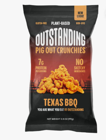 Outstanding Foods Pig Out Crunchies, Texas BBQ — Outstanding Foods