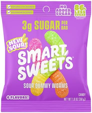 SmartSweets - Sour Gummy Worms — SmartSweets US