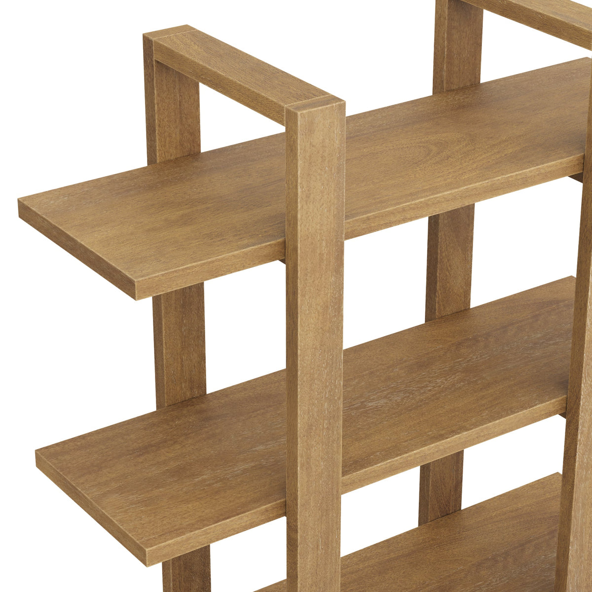 Wood Modular Floating Wall Shelf Light Brown — Nathan James