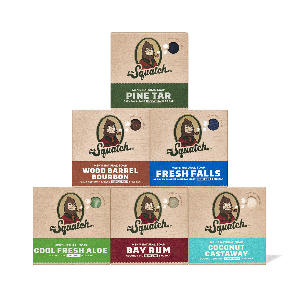 Bar Soap 6-Pack — Dr. Squatch