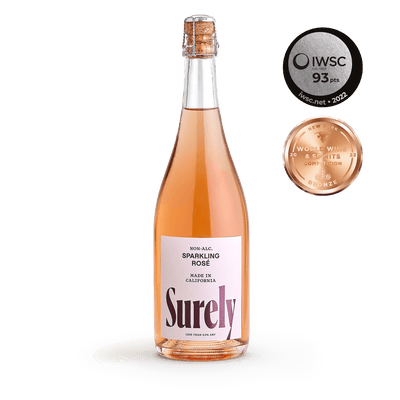 Surely Non-Alcoholic Sparkling Rosé — Surely