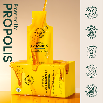 Propolis + Vitamin C Liposomal — Beekeeper's Naturals