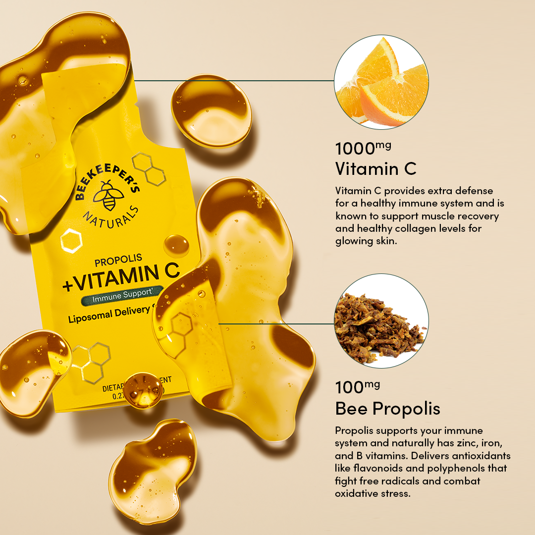 Propolis + Vitamin C Liposomal — Beekeeper's Naturals
