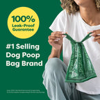 Dog Poop Bags With Handles on a Roll — Earth Rated