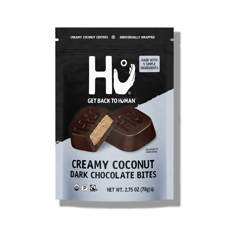 Creamy Coconut Dark Chocolate Bites — Hu Kitchen