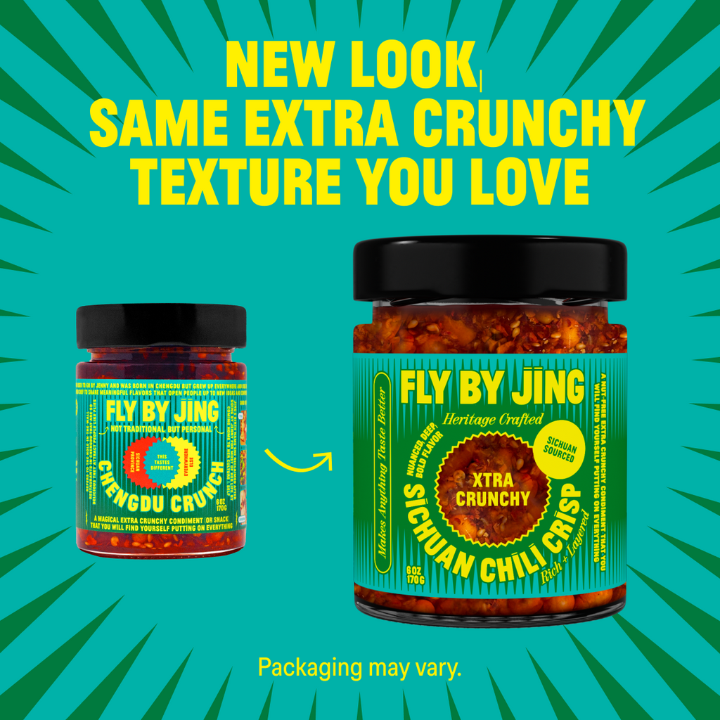 Xtra Crunchy Sichuan Chili Crisp — Fly By Jing