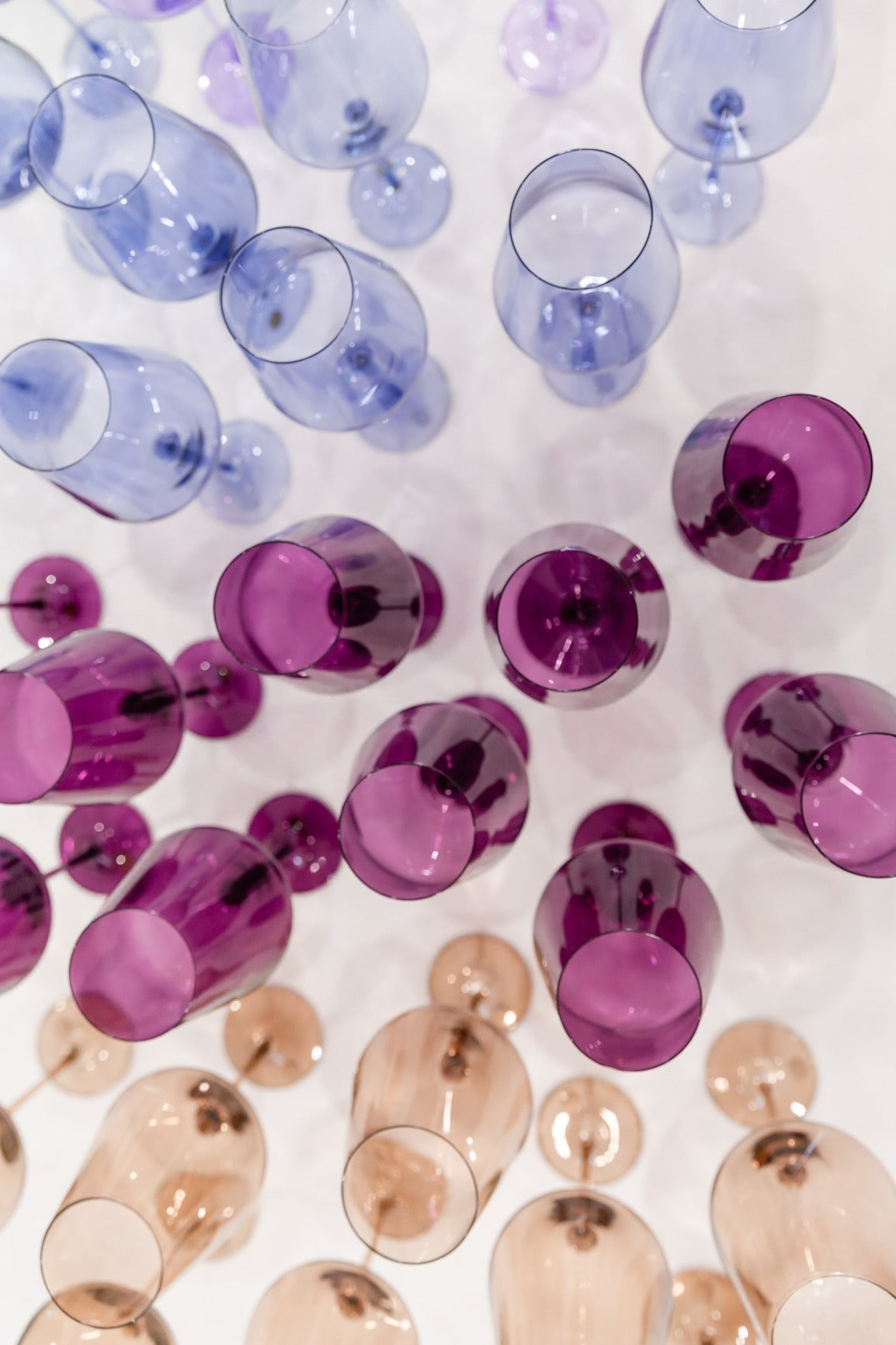 Estelle Wine Single Stemware Glass — Estelle Colored Glass