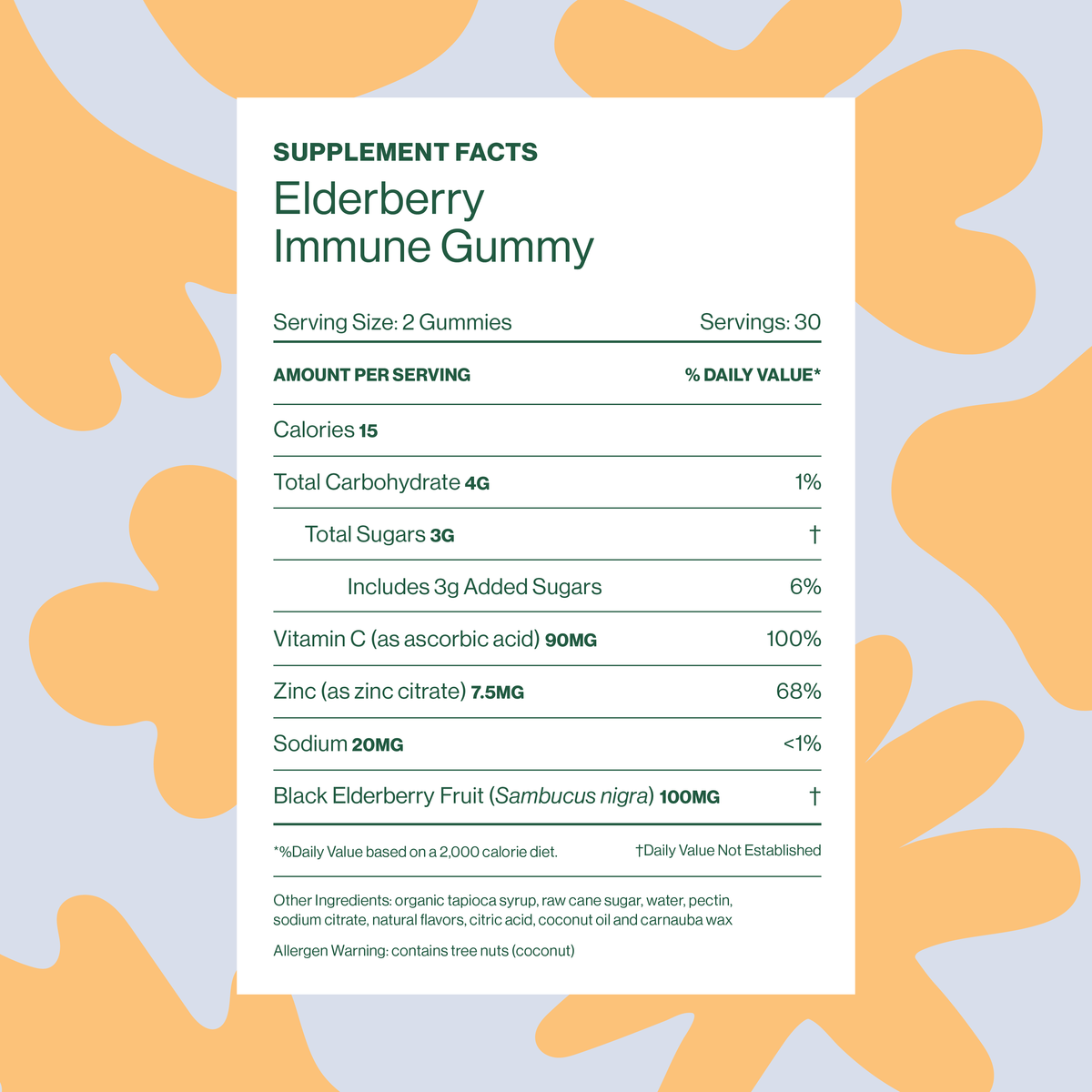 Elderberry Immune Gummy — Hilma