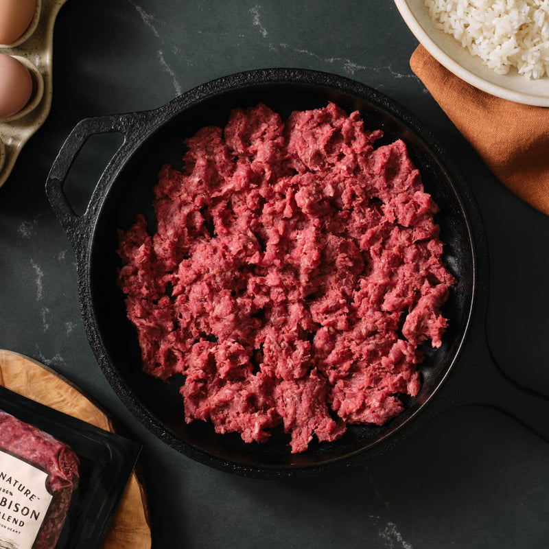 Grass Fed Bison Ancestral Blend — Force of Nature Meats