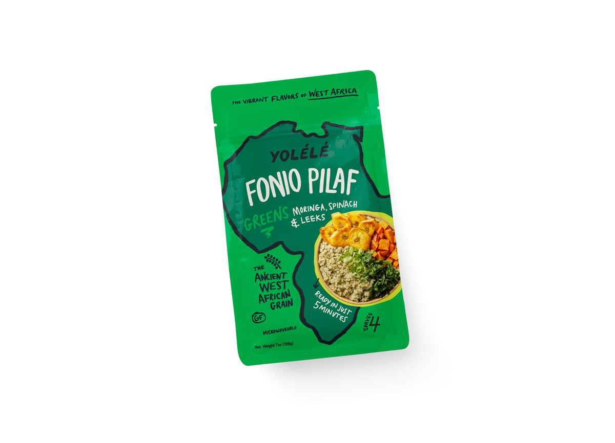 Greens Fonio Pilaf — YOLELE