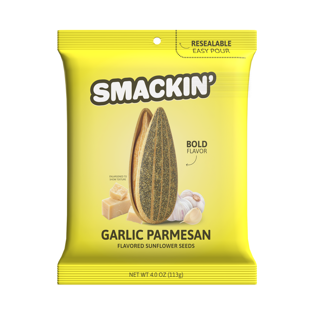 Garlic Parmesan Sunflower Seeds — SMACKIN' Sunflower Seeds