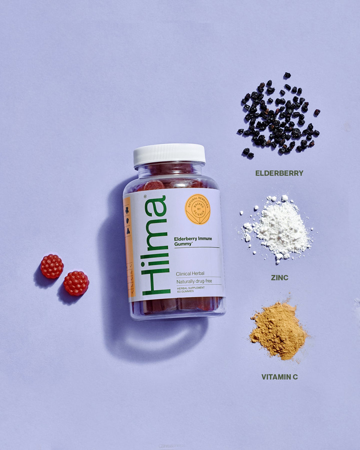 Elderberry Immune Gummy — Hilma