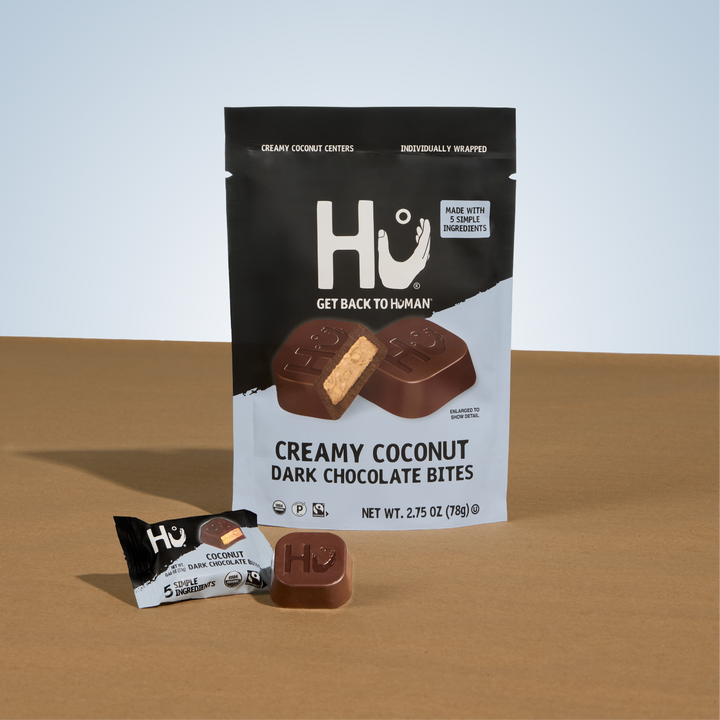 Creamy Coconut Dark Chocolate Bites — Hu Kitchen