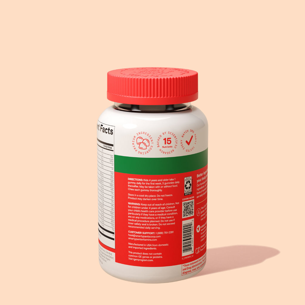 Kids Plus Multi & Fiber — SmartyPants Vitamins