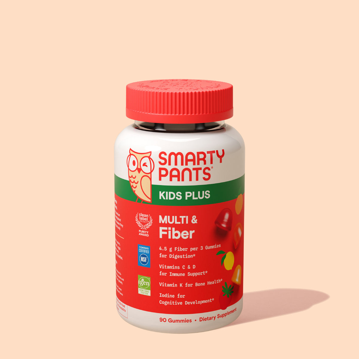 Kids Plus Multi & Fiber — SmartyPants Vitamins