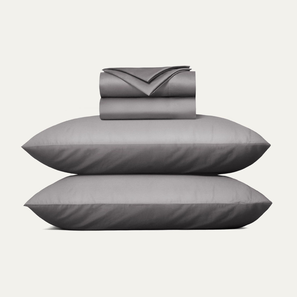 Miracle Made Luxe Sheet Set Twin in Stone Grey