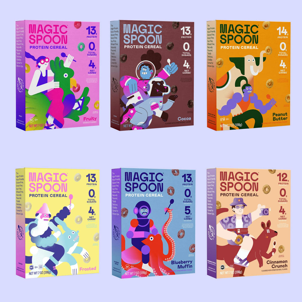 Variety 6 - 1 case (6 boxes) — Magic Spoon
