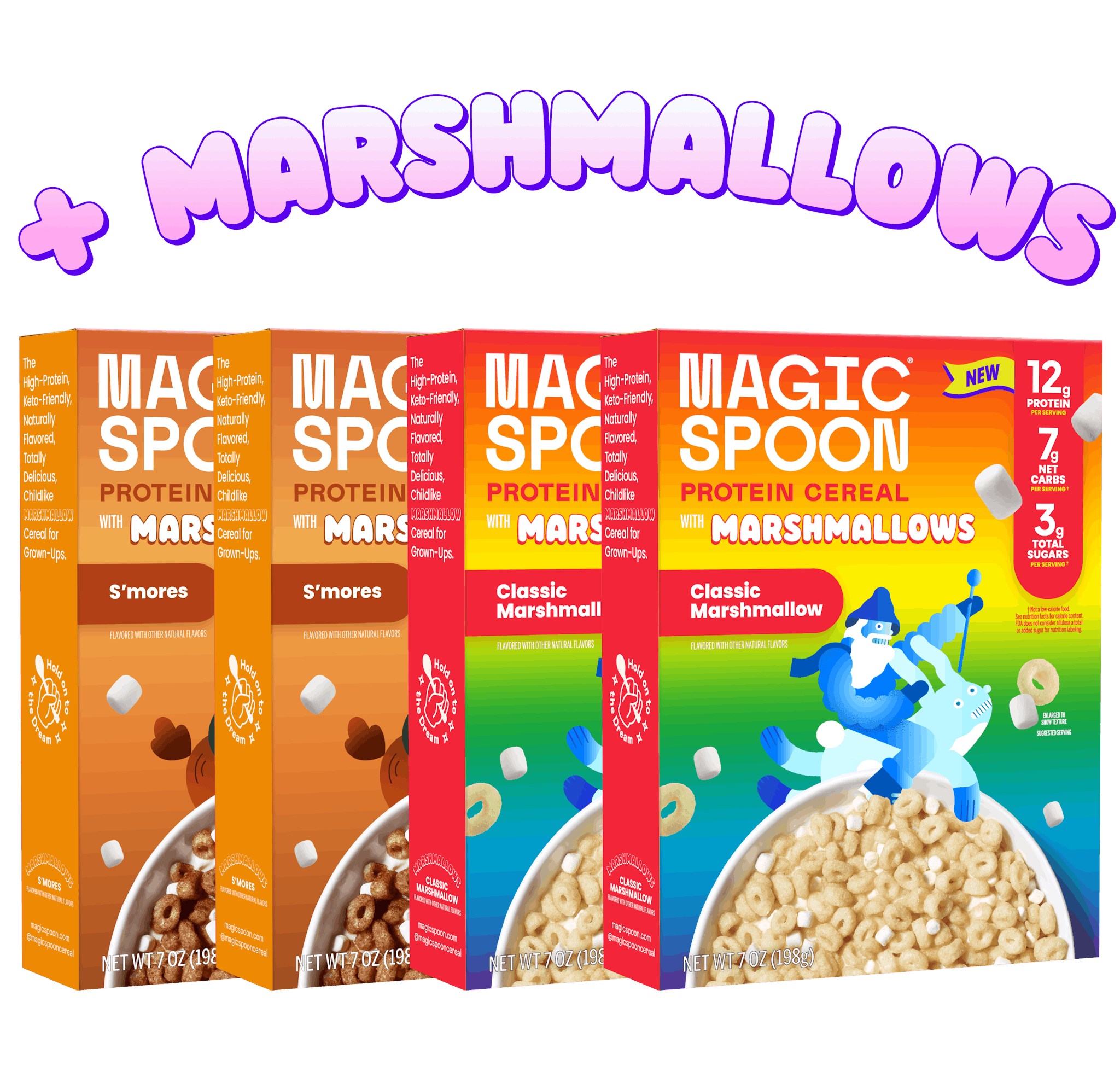 Classic Marshmallow & S'mores - Protein Cereal with Marshmallows — Magic Spoon