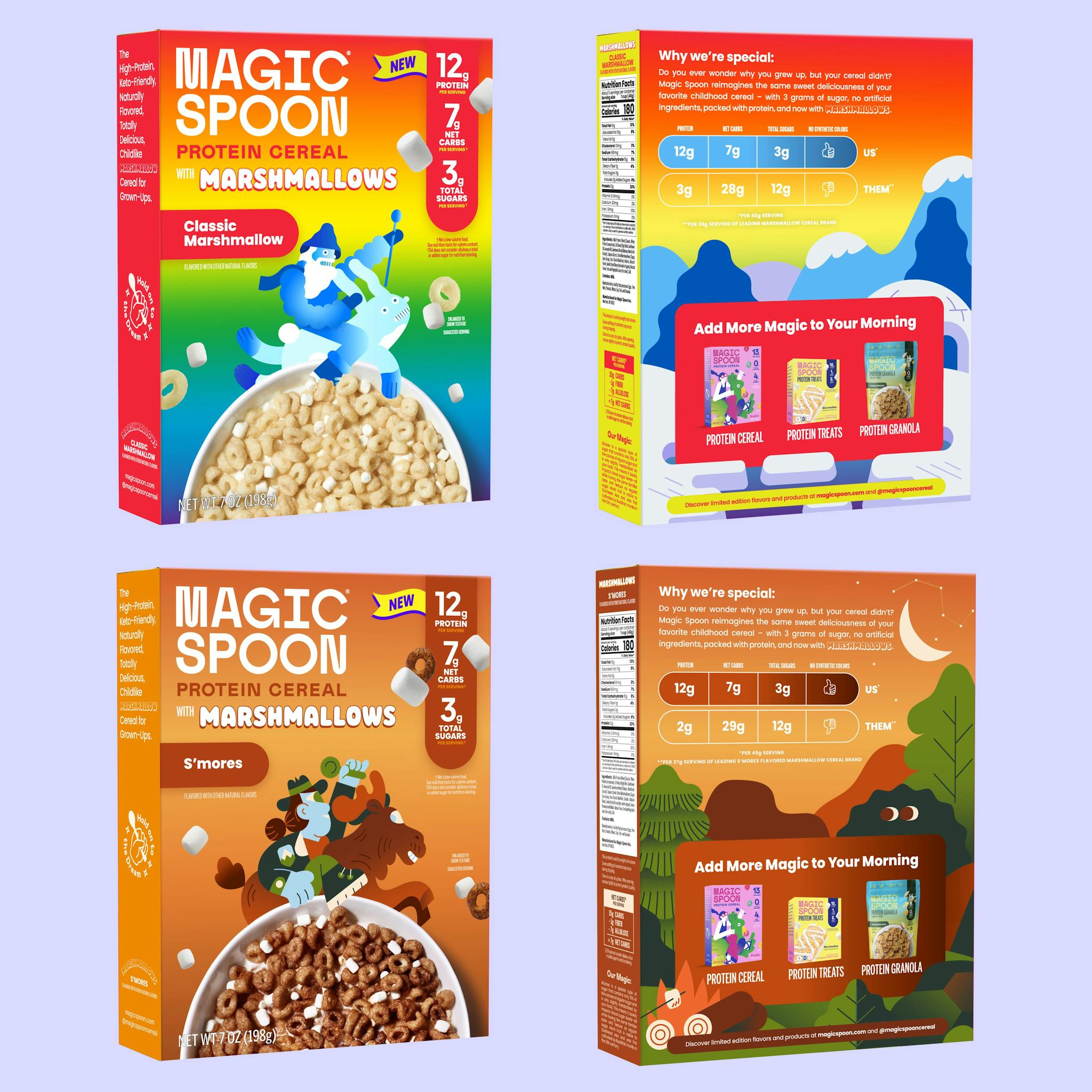 Classic Marshmallow & S'mores - Protein Cereal with Marshmallows — Magic Spoon