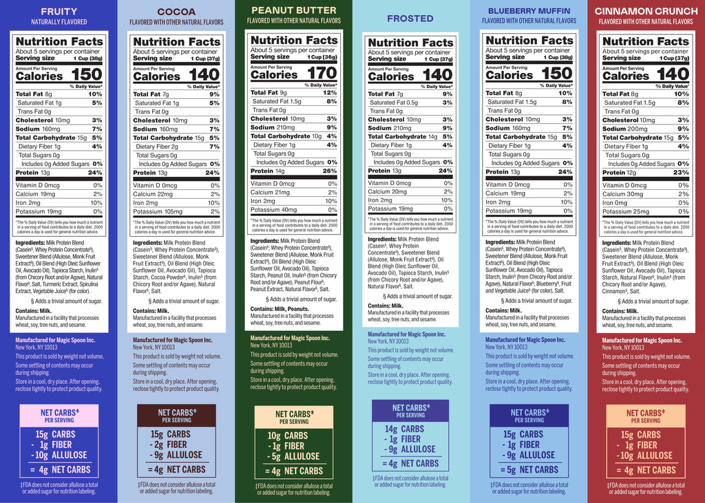 Variety 6 - 1 case (6 boxes) — Magic Spoon