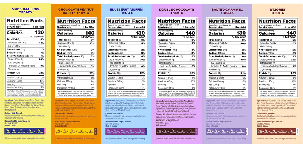 Sweet n' Salty Variety Pack - 6 Flavors — Magic Spoon