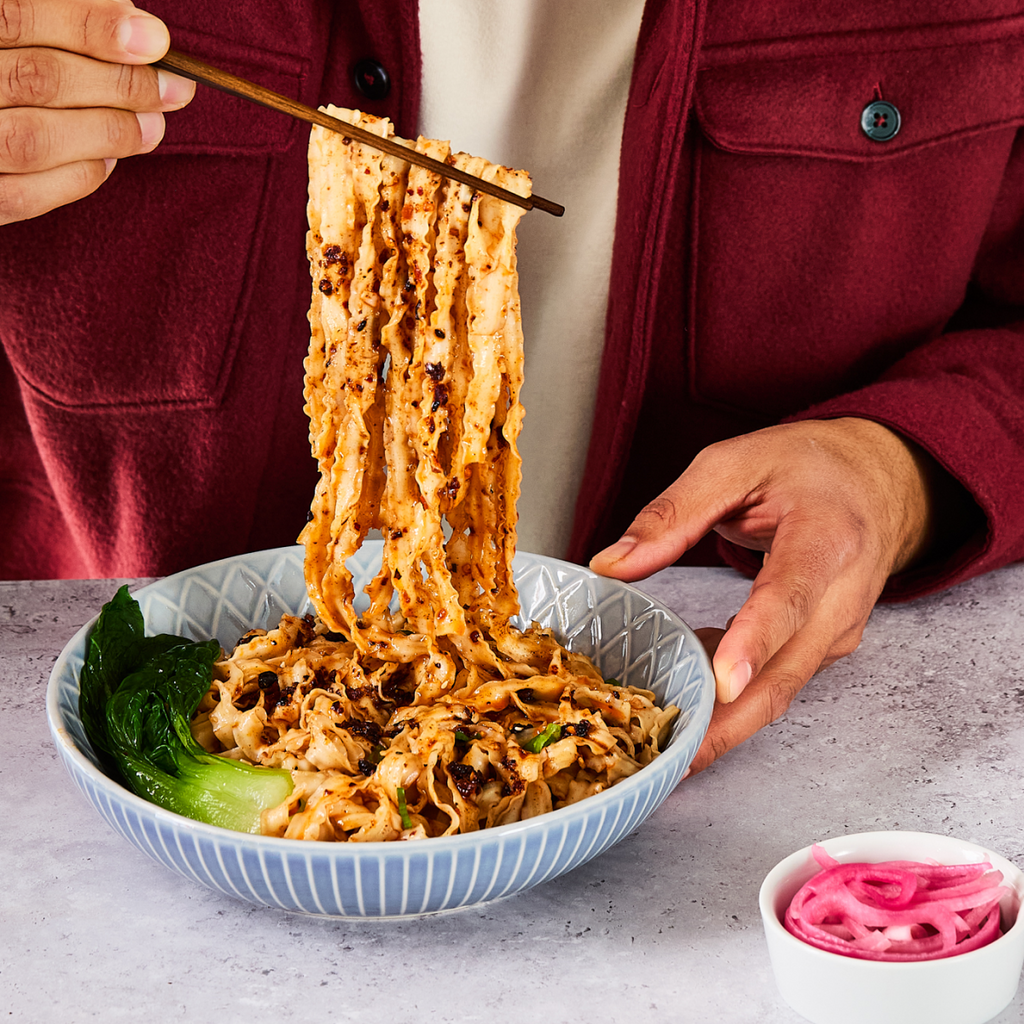 Sweet + Spicy Noodles