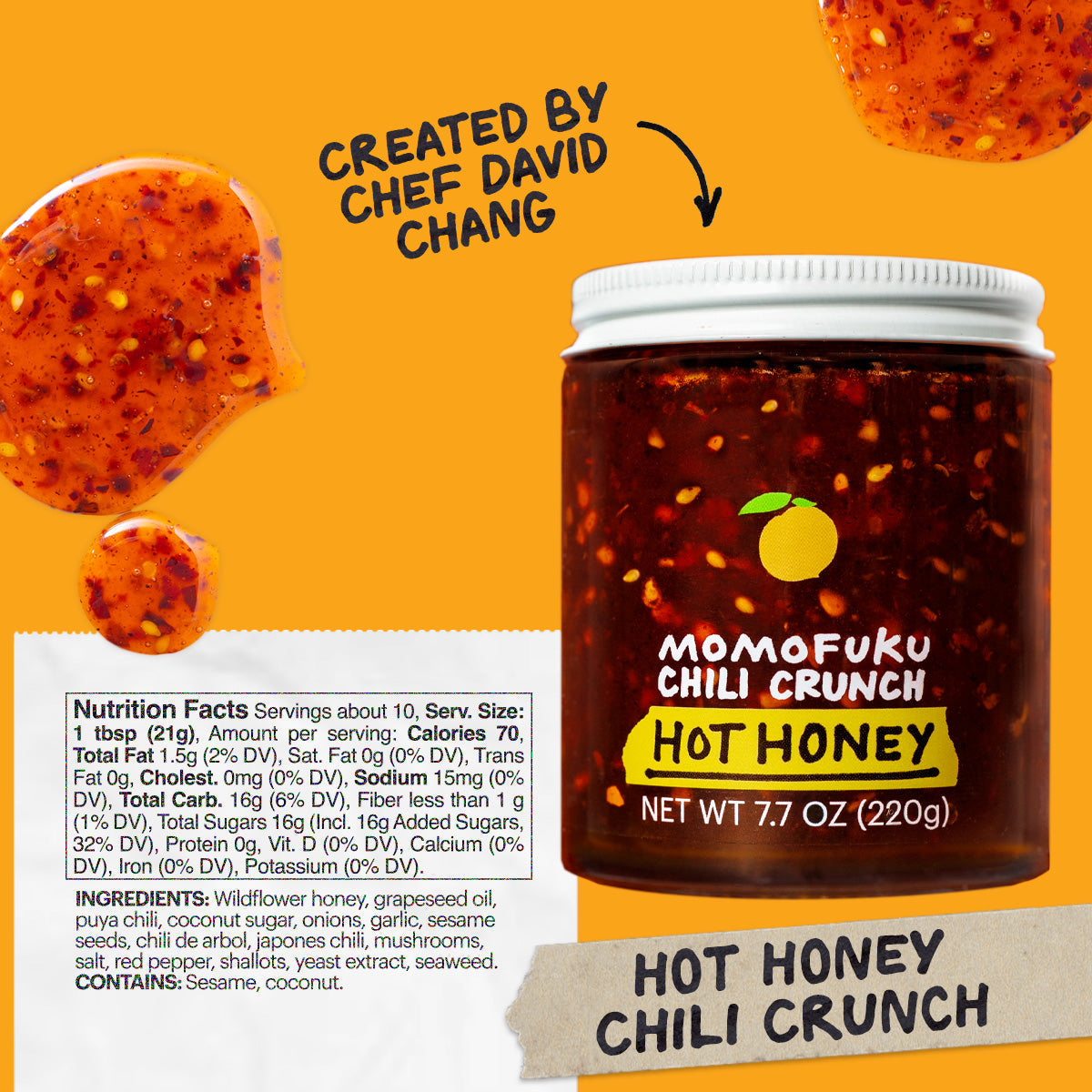 Chili Crunch Hot Honey — Momofuku Goods