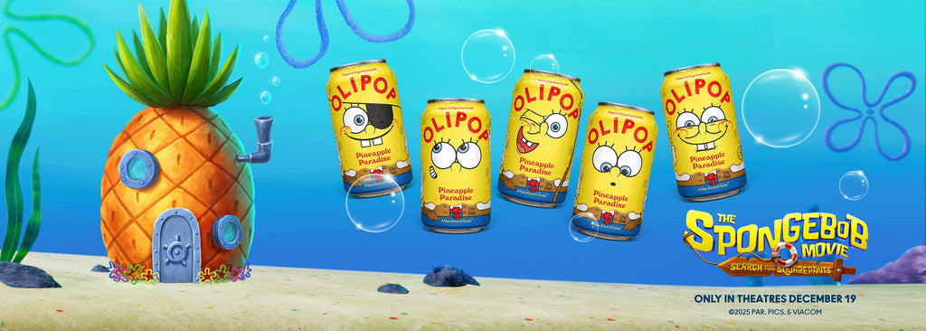 SpongeBob Pineapple Paradise Prebiotic Soda — OLIPOP