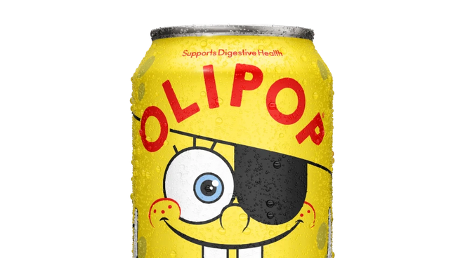 SpongeBob Pineapple Paradise Prebiotic Soda — OLIPOP