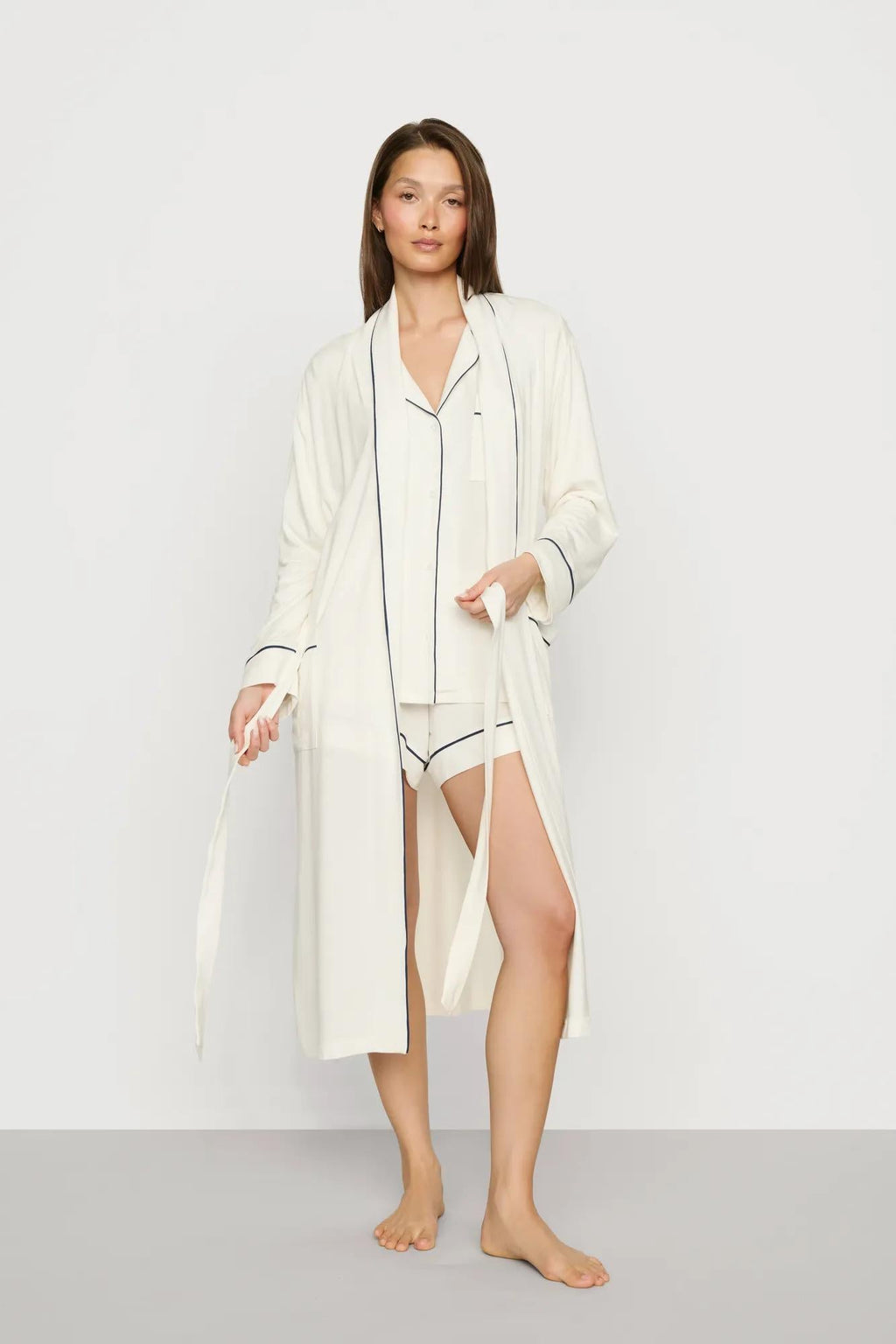 Gisele TENCEL™ Modal Long Robe — Eberjey