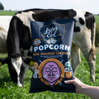 Real Organic Cheddar Popcorn — LesserEvil Snacks
