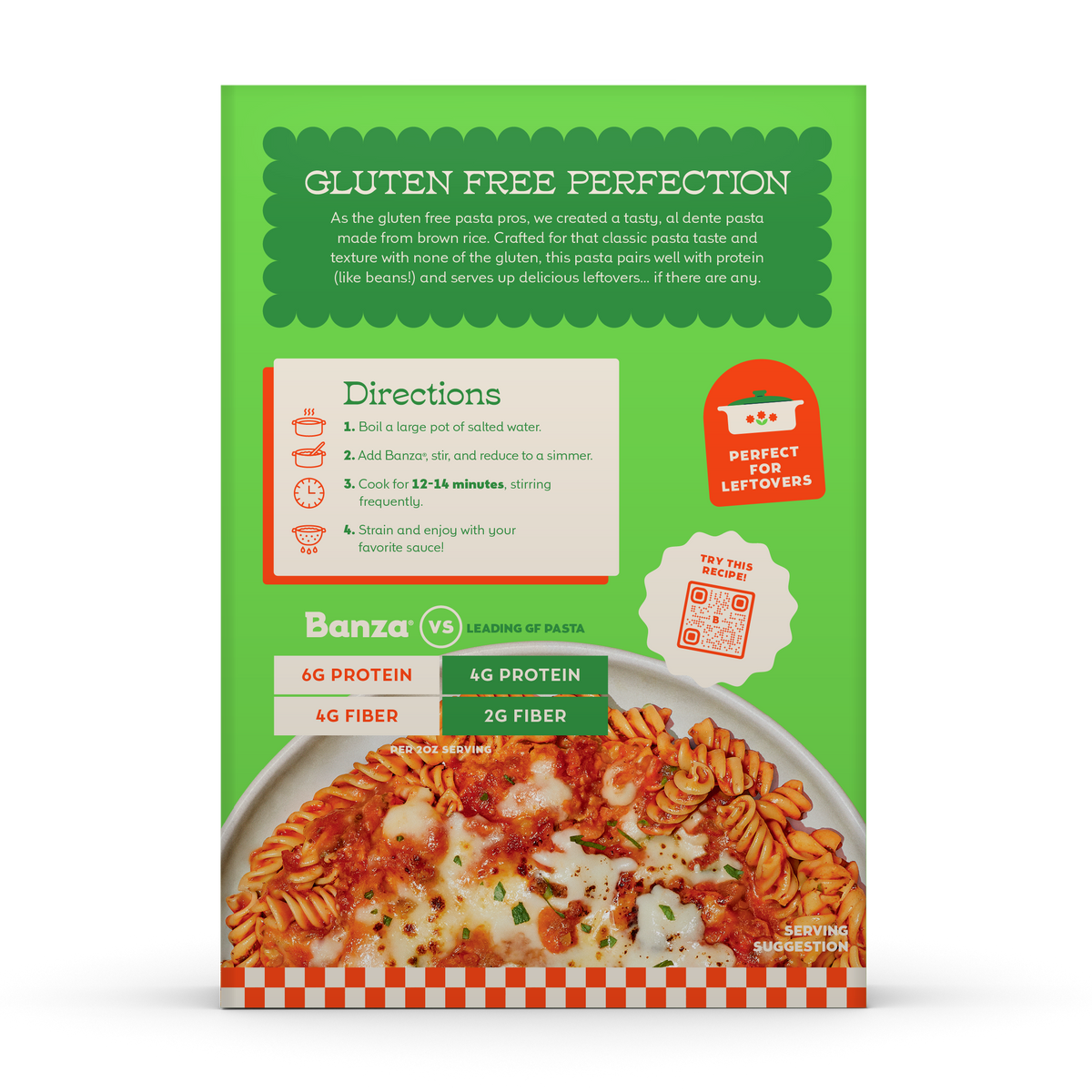 Brown Rice Rotini — Banza