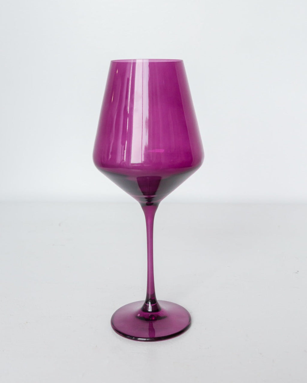Estelle Wine Single Stemware Glass — Estelle Colored Glass