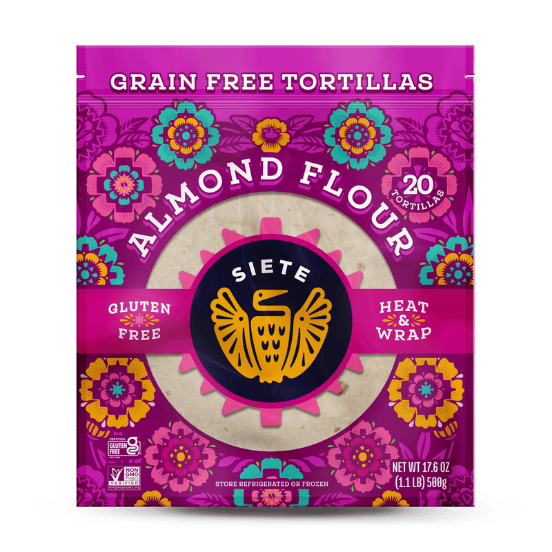 Grain Free Almond Flour Tortillas — Siete Foods