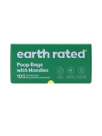 Dog Poop Bags With Handles on a Roll — Earth Rated