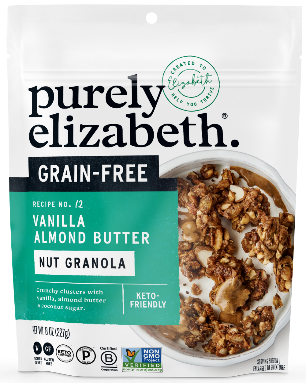 Vanilla Almond Butter Granola 8oz