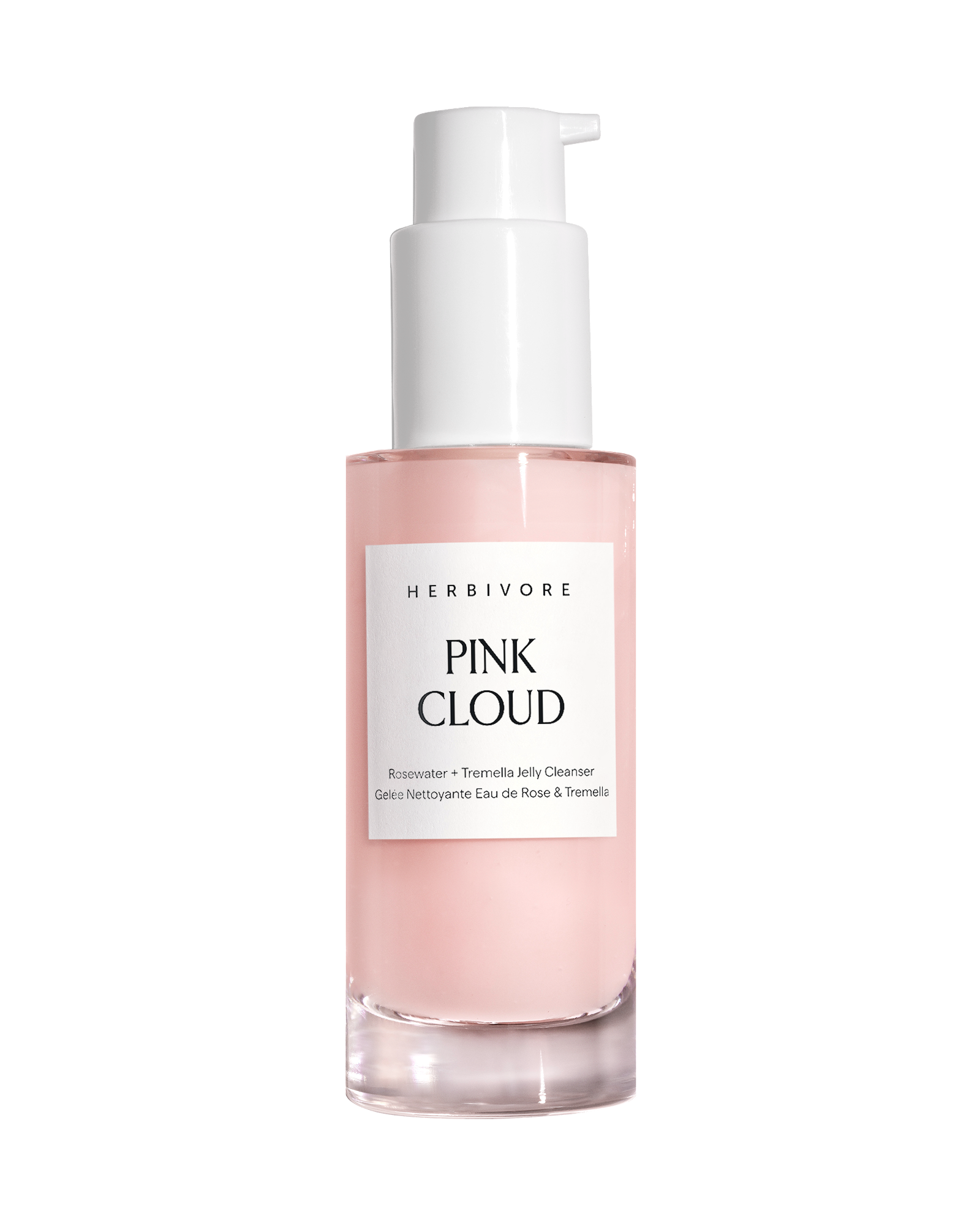 PINK CLOUD Rosewater + Tremella Jelly Facial Cleanser — Herbivore Botanicals