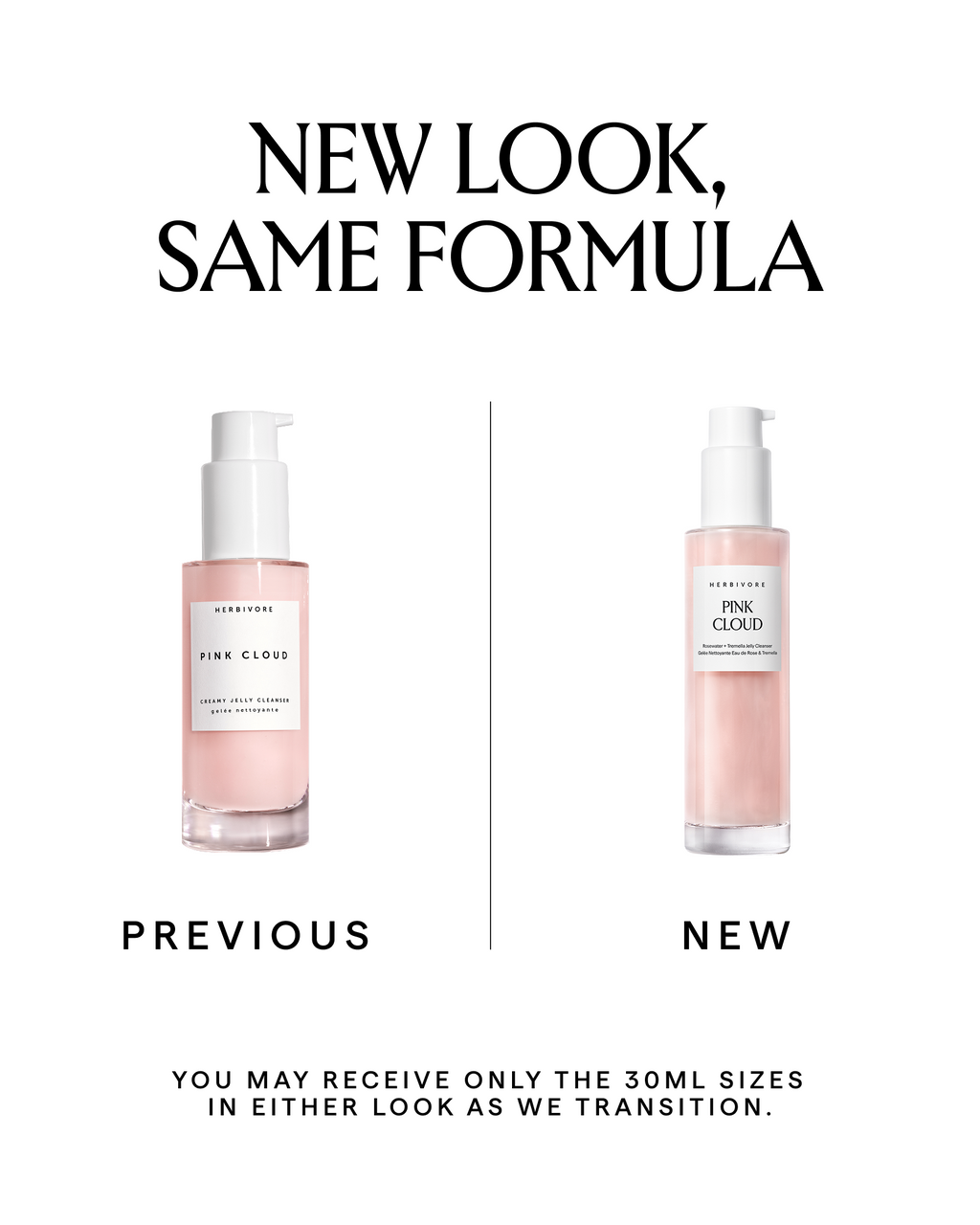 PINK CLOUD Rosewater + Tremella Jelly Facial Cleanser — Herbivore Botanicals