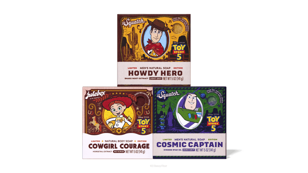Toy Story 5 Trio Bar Soap Bundle — Dr. Squatch
