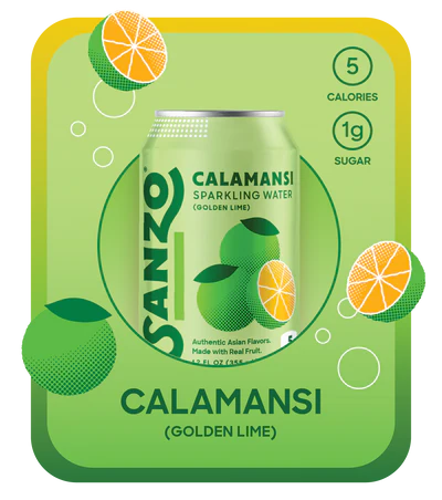 Calamansi Sparkling Water — Sanzo