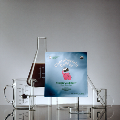 Organic Cold Brew Elephant Large Coffee Bags — Chamberlain Coffee