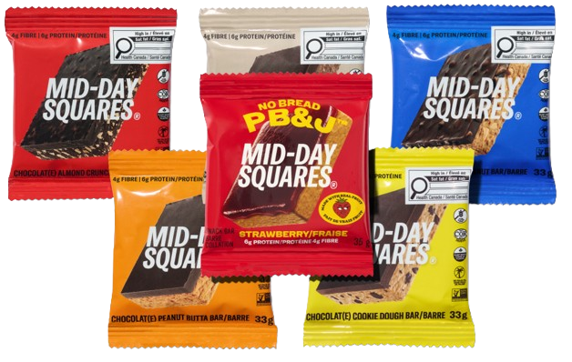 PB&J Strawberry 12-Square Pack — Mid-Day Squares