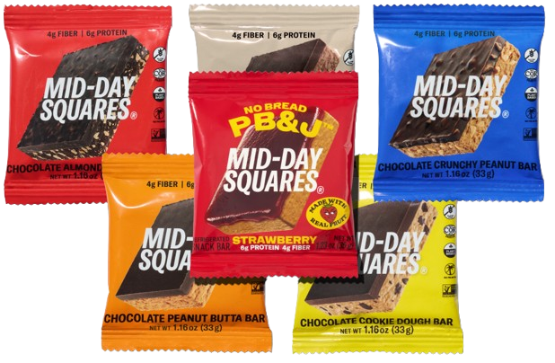 PB&J Strawberry 12-Square Pack — Mid-Day Squares