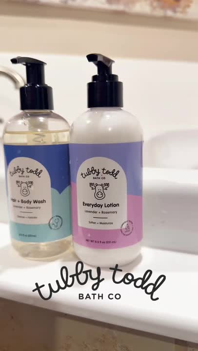 Wash and Lotion Bundle — Tubby Todd